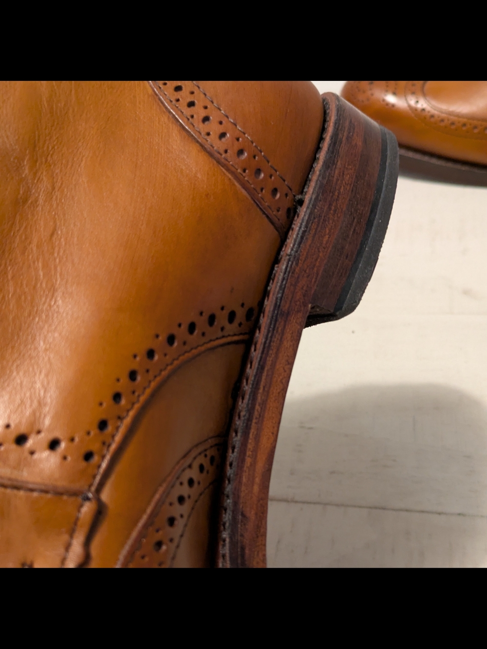 Allen Edmonds Dalton Boots - Walnut - Picture 3 of 8